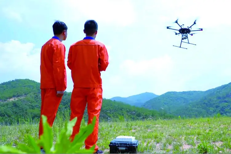 通什镇无人机倾斜摄影巡检拍摄